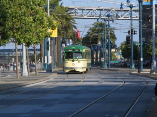 Embarcadero trolley